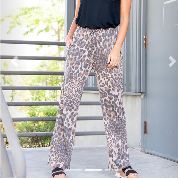 Agnes & Dora Pants - Sunrise Pant - Leopard Print Agnes & Dora Pants - Sunrise Pant - Leopard Print